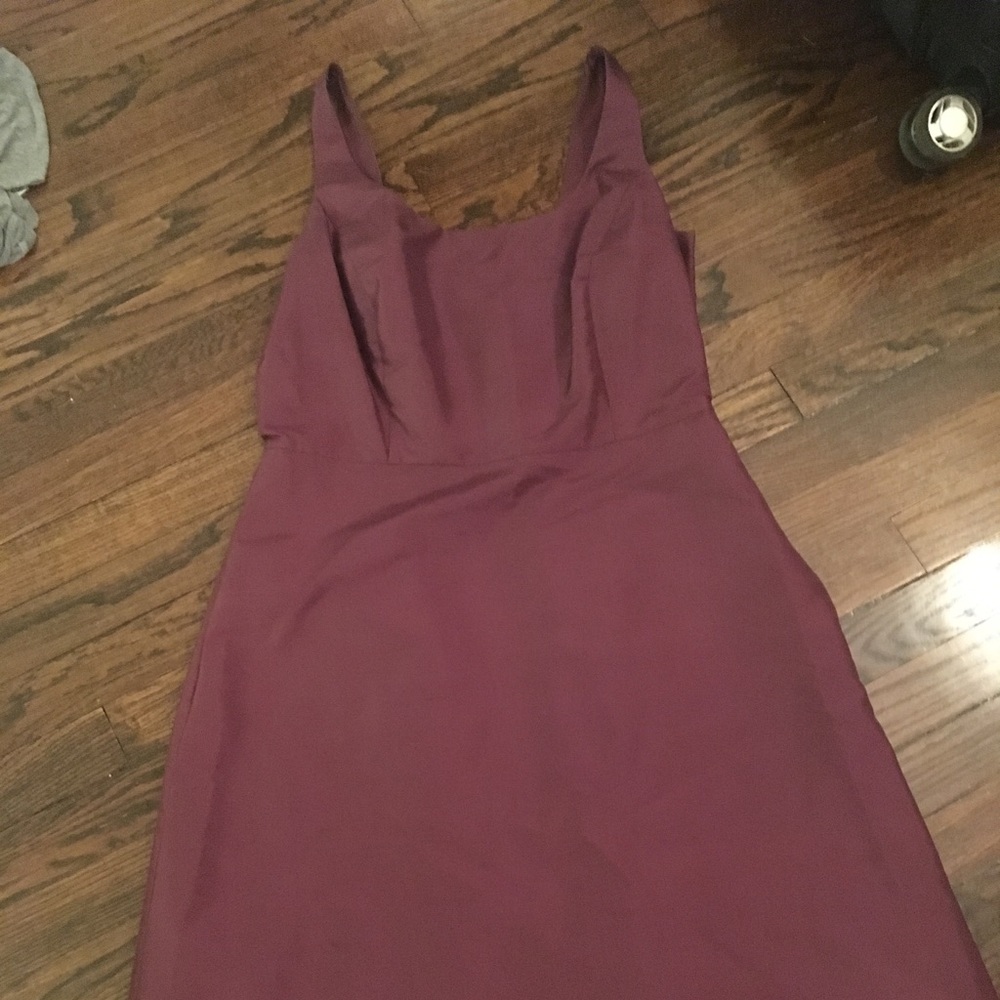 Ann Taylor silk duiponi dress